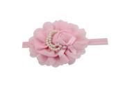 Lovely Cotton Girls Baby Headbands Pearl pink
