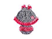 Baby Girl 2pcs Clothing Set Ruffle Bloomers Cute Floral T shirts with Red Ruffle Toddler Cotton Clothing S