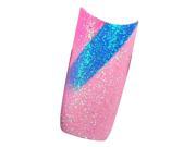 100 Stunning Mixed Colors Glitter Style False French Nail Art Tips NEW Pink Blue