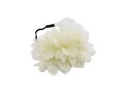 New Practical Yellow Lovely Flower Lace Cotton Headband Hair Clip For Baby