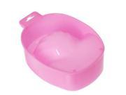 Professional Acetone Resistant Soak Off Warm Nail Spa Bowl Manicure Tool pink
