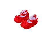 Baby Girl Comfortable AntiSlip Princess Toddler Shoes 0 6 month Red