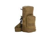 Outdoor Tactical Gear Military Water Bottle Bag Kettle Pouch Khaki