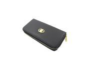 Lady s Pu Leather Wallet Clutch Long Handbag Phone Case Black