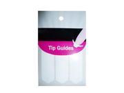 THZY 3pcs Sharp Nail Tip Guides Stickers Pack of 5
