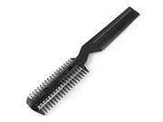 New Practical Superior Black Handle Hair Razor Cutting Fine Comb for Lady