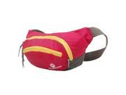 Maleroads Rose Red Hip Pack Tactical Waist Packs Waterproof Waist Bag Outdoor Sport Fanny Pack Belt Bag Hiking Climbing Outdoor Bumbag 11*11*20cm