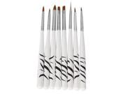 30Pcs Striping Line Nail Art Sticker Nail Art Dotting Pen Brushes