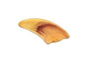 Scrapping Plate Tradition Chinese Scrapping Ox Horn Plate Massage Tool Facial Therapy Tool Health Yellow