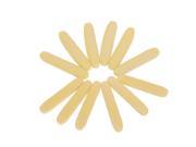 12pcs Portable Compressed Facial Cleaning Sponge Stick yellow