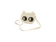 Cute Bucket Bag PU Leather Shoulder Messenger Mini Bag Cross bag Beige