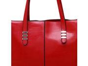 2015 New promotion women s PU Leather handbag bags fashion women s shoulder bag large bag Red