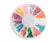 300 PCS Nail Art Decal Stickers Tips Decoration Wheel Fashion