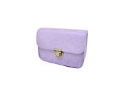 New Fashion Women Messenger bags Chain Shoulder Bag PU Leather Candy Color Crossbody Mini Bag purple