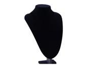 Mannequin Bust Jewelry Necklace Pendant Earring Display Stand Holder black 2XL