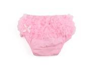 Baby girl pink bloomer panties