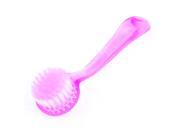 Nonslip Plastic Handle Facial Face Skin Care Cleaning Soft Brush