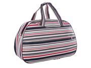 Fashion Waterproof Oxford Women bag Colorful Stripe Travel Bag Large Hand Canvas Luggage Bags