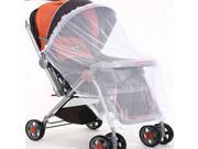 Infant Baby Pram Mosquito Net Buggy Pushchair Stroller Fly Midge Insect Cover Protector White