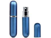 Travel Perfume ATOMIZER Pump Spray Bottle Travel Handbag Blue
