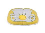 Bear Cotton Newborn Baby Prevent Flat Head Pillow yellow