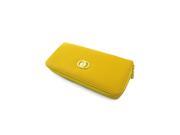 Lady s Pu Leather Wallet Clutch Long Handbag Phone Case Yellow