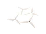 THZY 2 Pairs New Upgrade Version High Performance 9450 3 Blade CW CCW Propeller for DJI Phantom 2 Vision FC40 Quadcopter White