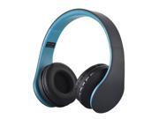 LH 811 Digital 4 in 1 Multifunctional Wireless Stereo Bluetooth Earphone blue