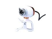 USB 2.0 50.0M HD Webcam Camera Web Cam with MIC for PC Laptop Computer Orange White