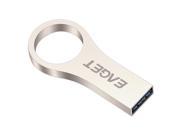 EAGET USB 3.0 64GB Light Aluminum Ring Design Flash Drive U66