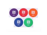5pcs Cute 888bytes Smart NFC Tags Stickers for Samsung Galaxy S5 S4 Note 3 Note 4 Sony Xperia Nexus 5 NXP NTAG216 All NFC Smartphones