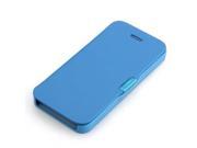 THZY Magnetic Leather Flip Hard Full Case Cover for iPhone 5 5S Sky Blue