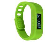 THZY Bluetooth 4.0 Smart Wrist Watch Health Bracelet Sports Sleep Tracking Fitness Green