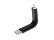 SODIAL Bendable Stand Lightning V8 Micro USB Data Sync Charger Cable For Samsung S3 S4