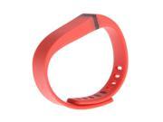 THZY Adjustable Unisex Silicone Replacement Wrist Band Clasp for Fitbit Flex Bracelet orange