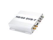 DVB T HD SD Multi Channel Mobile Car Digital TV Box Mini TV Analog Tuner High Speed 240km h Strong Signal Receiver for Car Monitor