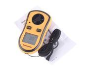 LCD Digital WInd Speed TemPerature Measure Gauge Anemometer