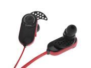 HV 803 Portable In ear Bluetooth 4.0 Earphones Headset Sport Headphone with Microphone for Smart phones Tablet PC Notebook red