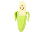 50pcs Novelty Banana Style Pencil Eraser Rubber Stationery Kid Gift Toy Yellow Green
