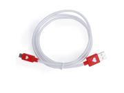 Red LED Light Visible Micro USB Charging Data Sync Cable for HTC Samsung Galaxy S3 S4 S5 Note 2 3 HTC One Sony Android Phone and Tablet