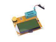 128*64 yellow green LCD Backlight ESR Meter LCR led Transistor Tester Diode Triode Capacitance MOS PNP NPN