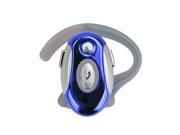 Business Wireless Bluetooth Foldable Headset for Cell IPhone Blue