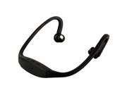 SODIAL Black Sports Wireless Bluetooth Headset Headphone for PC Cell Phone