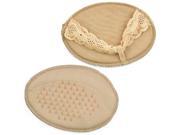Fabric Gel Metatarsal Pads Ball of Foot Gel Pads Cushions nude