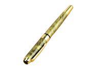 THZY Jinhao X250 Deluxe Gold Grid Fountain Pen Medium Nib