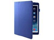 THZY Fashion Smart Magnetic Leather Case Cover For ipad6 Air2 Navy Blue