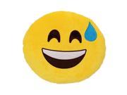 THZY Dripping Style Creative Cartoon QQ Expression Funny Plush Toy Emoji Soft Pillow