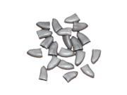 Grey S 20Pcs Soft Pet Paw Claw Control Dog Cat Nail Caps Cover