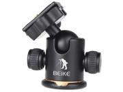 Beike BK 03 Camera Tripod Ball Head Ballhead with Quick Release Plate 1 4 Screw For DSLR Video Camera Nikon Canon Digital Camera