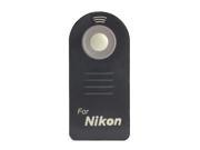 Wireless Ir Remote Control Shutter Release For Nikon ML L3 D7100 D7000 D90 D3300 D3200 1 V3 V2 DSLR Camera Black